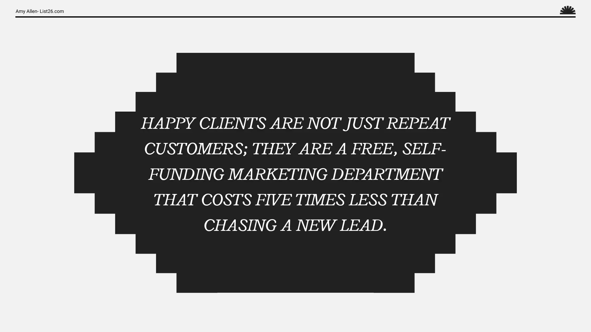 List26 client quote